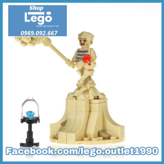 [50+ hình] Xếp hình Người cát Sandman Spider-man Homecoming siêu đẹp mới nhất 2020 Lego Minifigures Kopf KF702