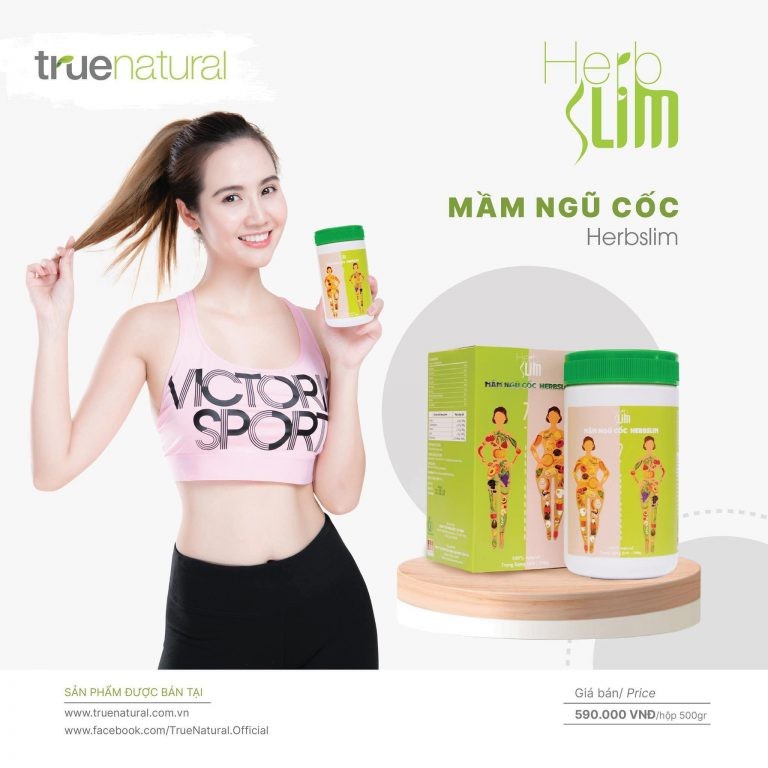 Mầm ngũ cốc Herblsim (1hộp/500gr)