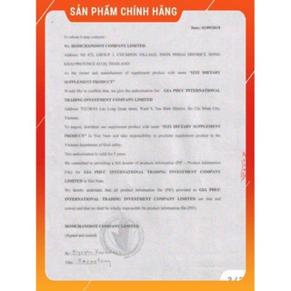 [Free ship] Giảm cân IZZI Thailand