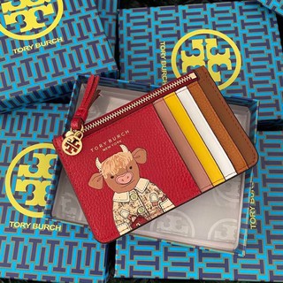 Ví đựng thẻ Tory burch da thật nguyên chiếc siêu bền