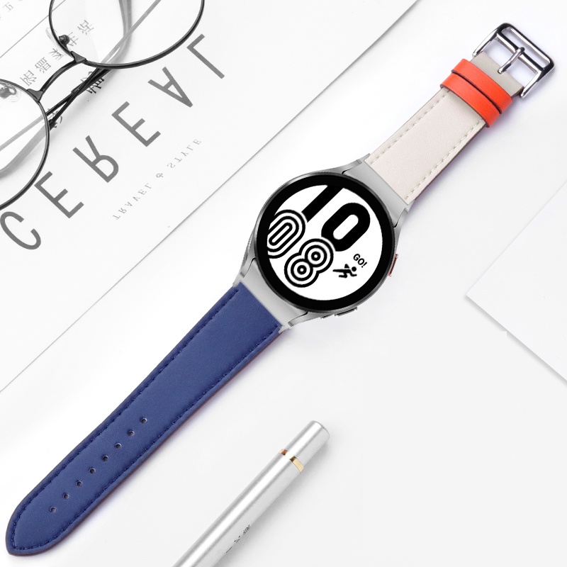 Dây Da Thay Thế Cho ĐồNg Hồ Samsung Galaxy Watch 5 40mm 44mm 5 Pro 45mm Watch 4 classic 46mm 42mm