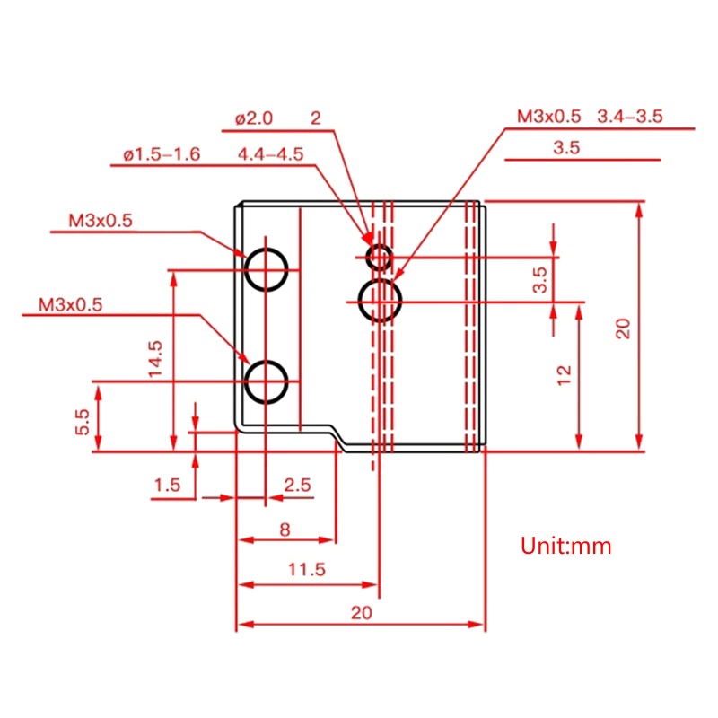 Khối Nóng Cứng Nâng Cấp Cho Máy In 3D Chịu Nhiệt Cao