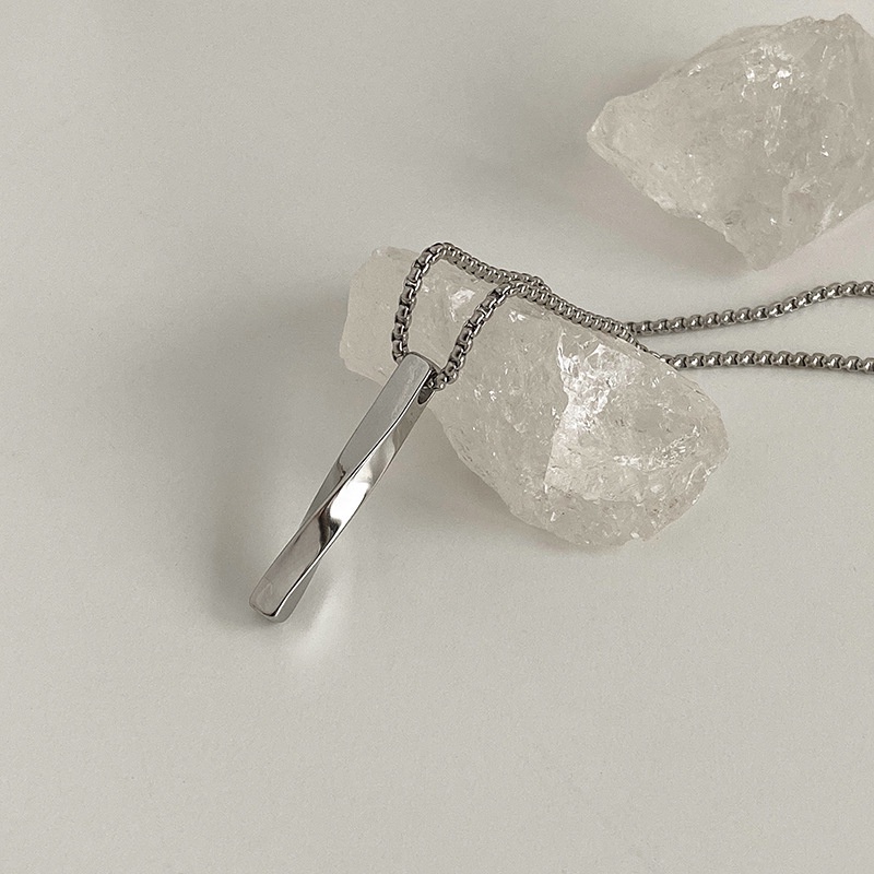 Vòng cổ Thiết Kế Đơn Giản Thời Trang Theo Phong Cách Hip Hop Cho Cặp Đôi