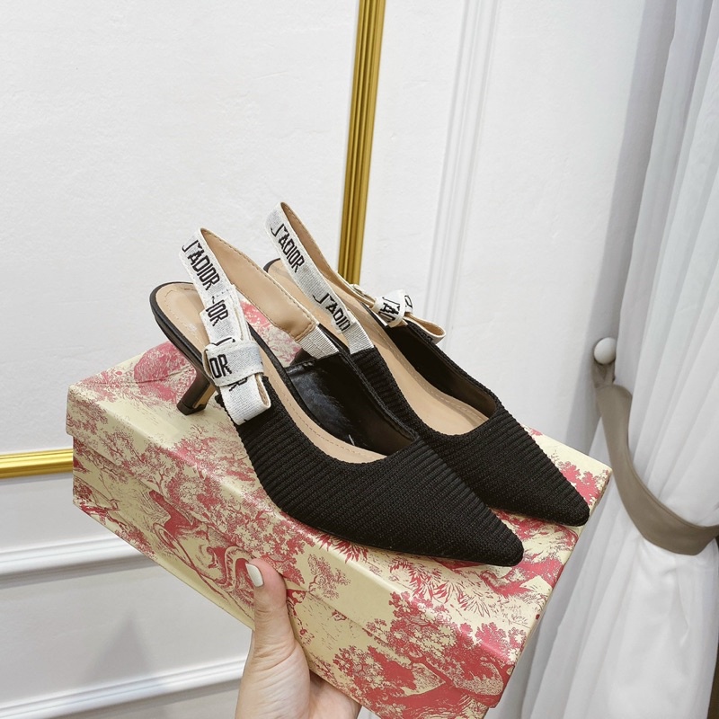 Sandal cao gót D i o r tăm 3p, 9p fullbox