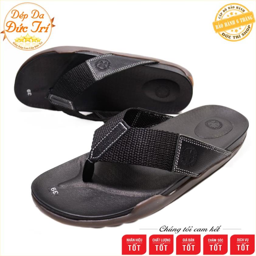 Dép Nam Xỏ Ngón Dr Martens Thailan Full Hộp, Dép Da Bò Cao Cấp Dr2 GER
