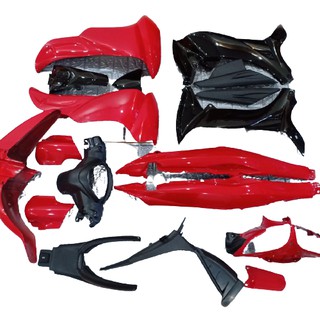 Dàn áo Loại Pha Mắt Cáo xe JUPITER MX màu ĐỎ CỜ, nhựa ABS nguyên sinh cao cấp