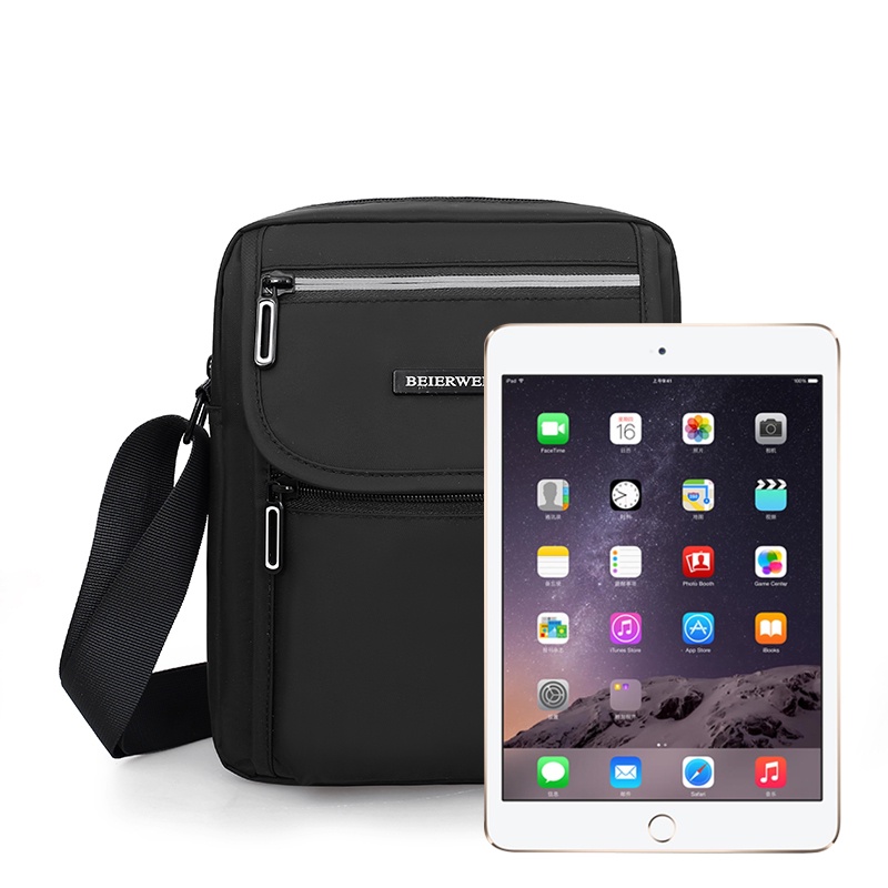 Túi Đeo Chéo Nhiều Ngăn Chống Thấm Nước Có Tay Cầm Tiện Dụng Cho Nam