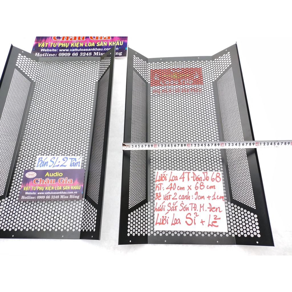 Lưới loa 4 tấc mãu JB 2 tấm Audio Châu Gia