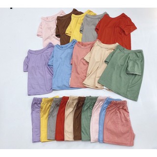 Bộ thun lạnh cộc Peekaboo xuất dư