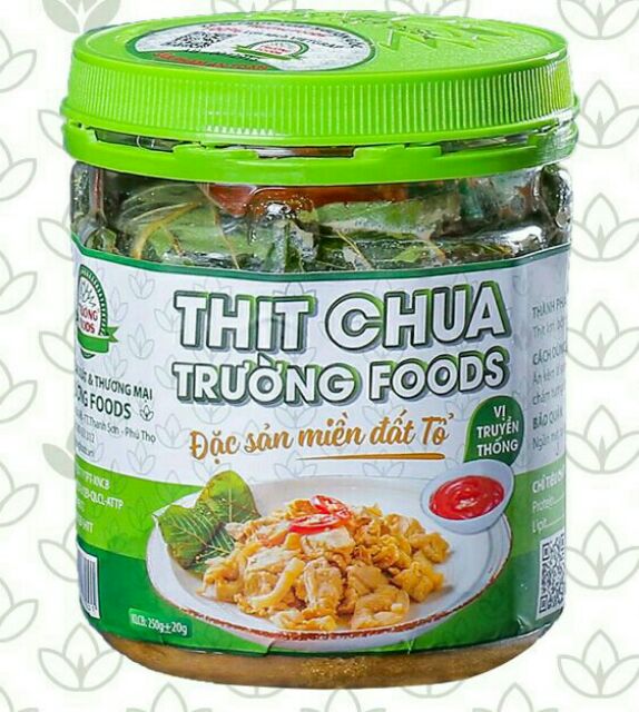 Thịt chua vị Truyền thống hãng trường foods