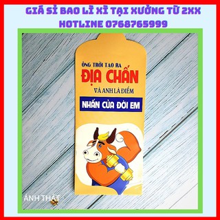 Bao lì xì 2021 ❌ Giá siêu rẻ ❌ Bao lì xì Tân Sửu 2021 bộ 100 cái mẫu ngẫu nhiên
