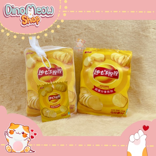 Squishy/ Đồ chơi bóp mềm hình gói bimbim siêu thực, sắc nét