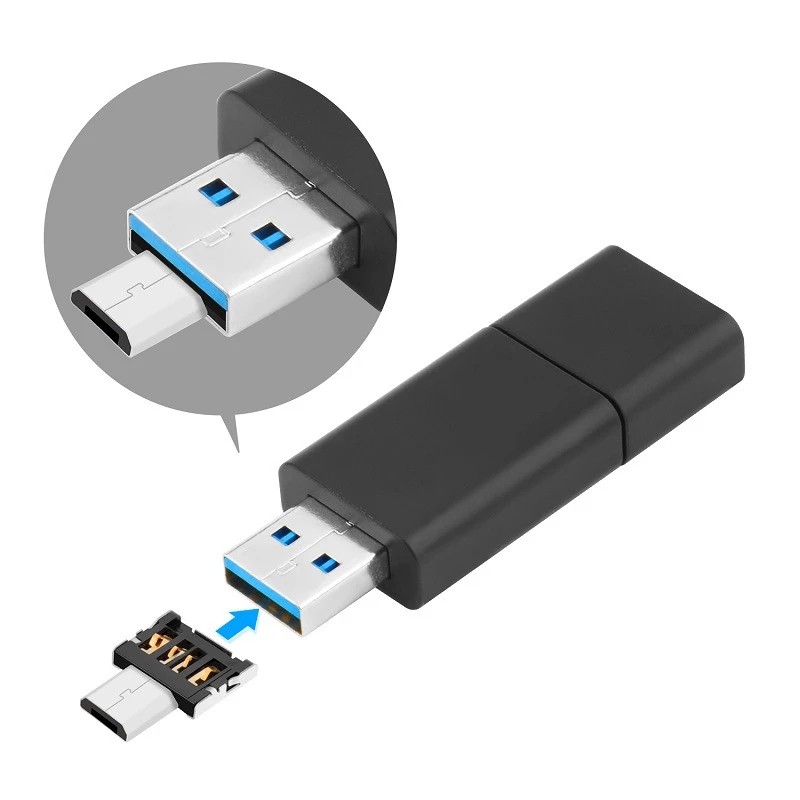 Đầu Chuyển Đổi Từ Giác Cắm Type-C Sang Giác Cắm Micro Usb Tiện Dụng | BigBuy360 - bigbuy360.vn