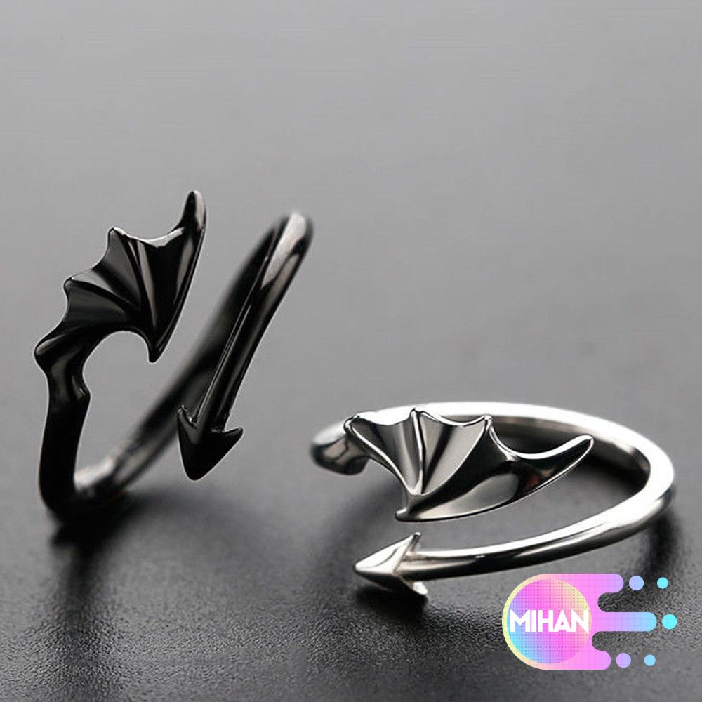 Nhẫn mở hình rồng chất liệu đồng Mihan1