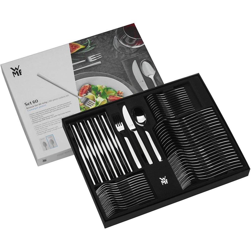 Bộ dao dĩa WMF Philadelphia 60 món - Set dao dĩa inox sang trọng nhập Đức.