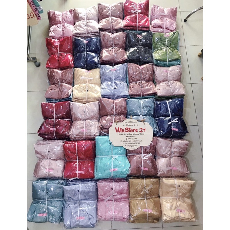 [Mã WASKT410K giảm 10K đơn 50K] ( Freesize Lụa ) Đồ Bộ Pijama Lụa viền bèo - Tay Ngắn Quần Ngắn | BigBuy360 - bigbuy360.vn