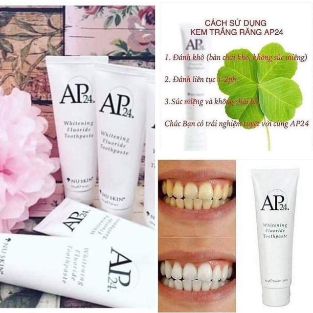 Kem Đánh Răng AP 24 Nuskin Nhập khẩu từ Mỹ