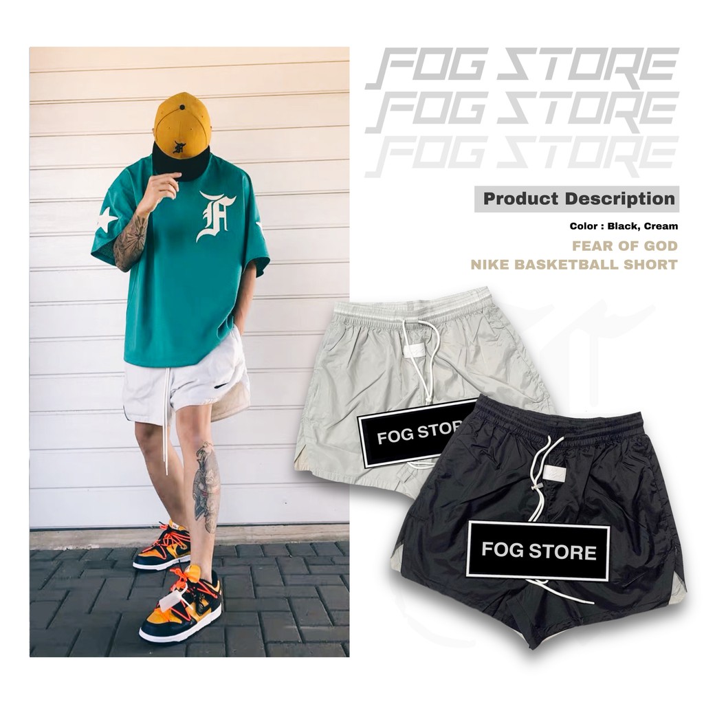 - Quần Basketball Short Fear Of God x Nke Air 2019 - HighQuality