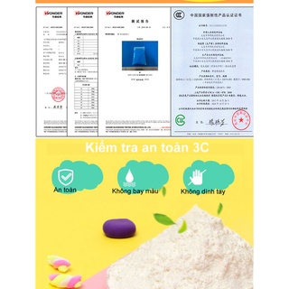 100g Đất Sét Đất Nặn Handmade, Đất Sét Nhẹ Tự Khô Đủ Màu Sắc