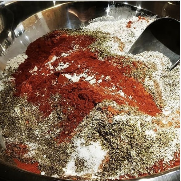 1kg Bột gia vị Cajun Louisiana Wholesale Bulk Sỉ 500g x2 gói cân đủ KHÔNg pha trộn