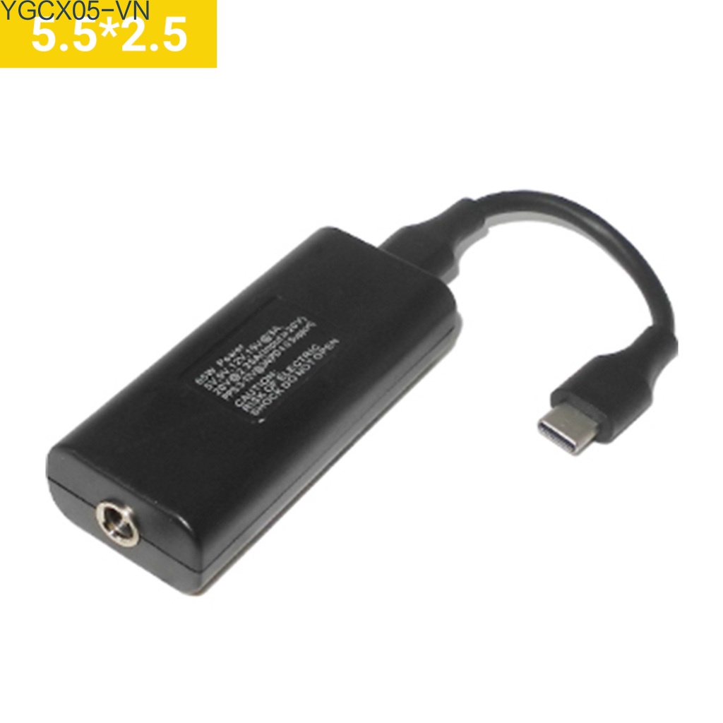 Dây Cáp Chuyển Đổi 45w Dc Sang Type C Usb Cho Laptop Lenovo / Hp
