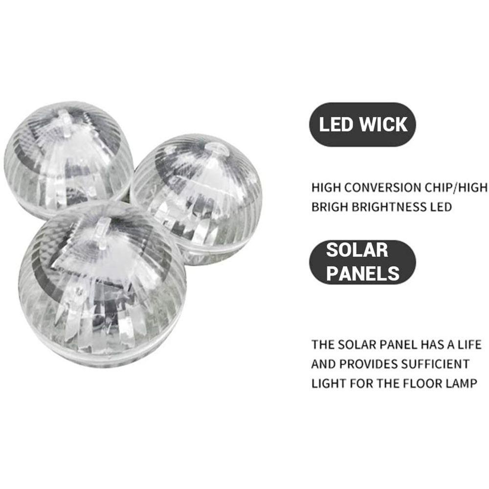 Đèn Led Nổi Hình Quả Cầu Ma Thuật Sử Dụng Năng Lượng Mặt Trời Dùng Trang Trí Tiệc Cưới