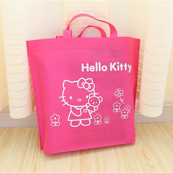 Túi đựng máy câu cá gấp gọn đa năng hình Hello Kitty