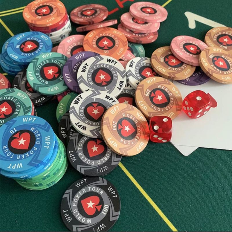 Chip Ceramic (Gốm) EPT cao cấp tiêu chuẩn casino