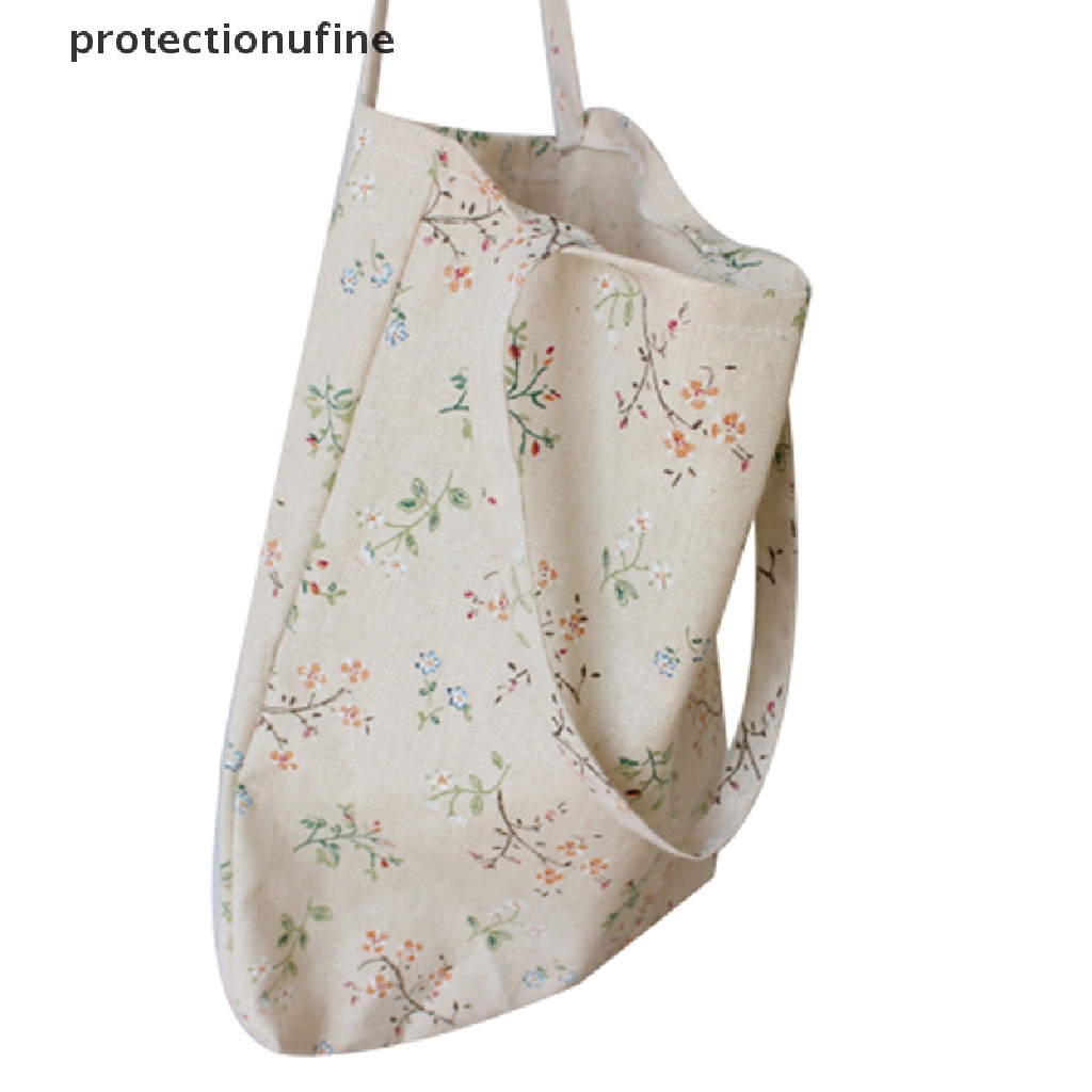 Túi Xách Vải Lanh Cotton Phong Cách Vintage PR3VN Dành Cho Nữ