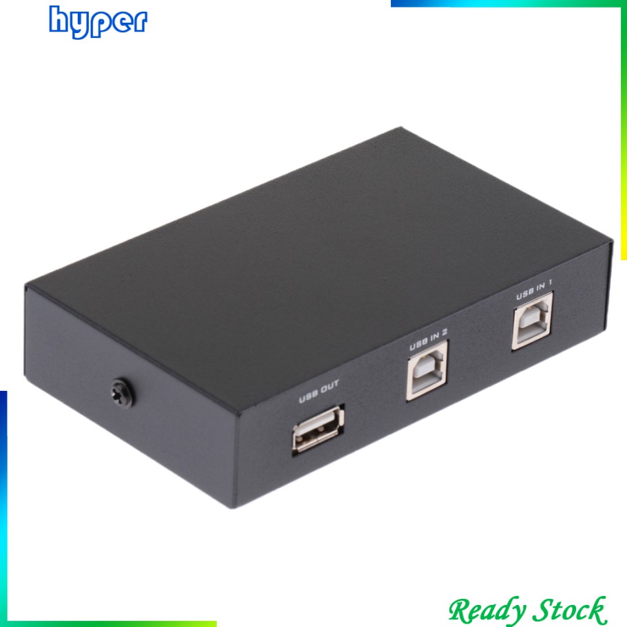 Bộ Chuyển Đổi Usb 2.0 Kvm 2 Thiết Bị Cho Máy In / Scan / Scan