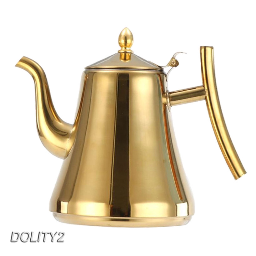 Coffee Kettle Pour Over Coffee Hand Drip Pot Stainless with Infuser 1.0L