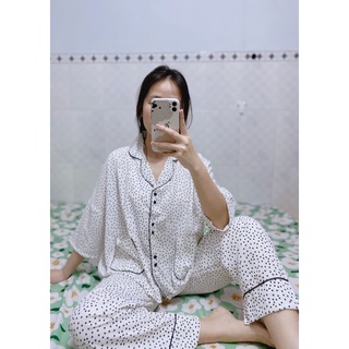 [Bigsize] Đồ Mặc Nhà Cánh Dơi Mango 4 Màu Hoạ Tiết