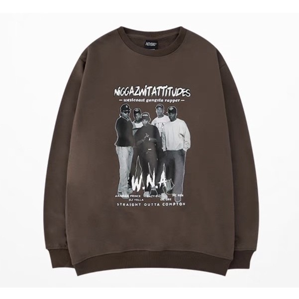 [DEAL SỐC] Áo sweater nỉ lót lông cao cấp ulzzang nam nữ basic 2 màu BAND NHẠC