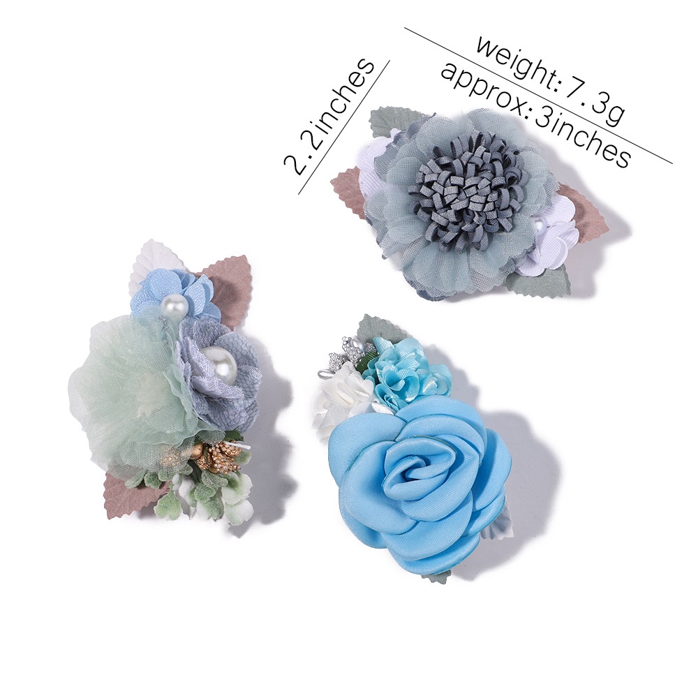 Set 2 Kẹp tóc KIDSBOWS hình hoa xinh xắn dành cho bé gái