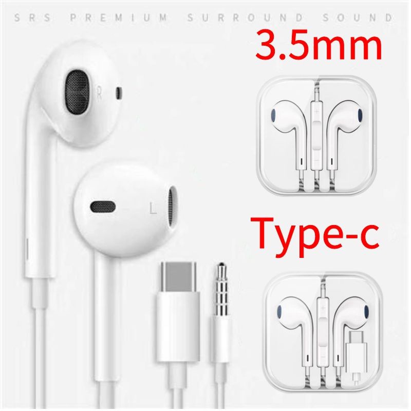 type-c 3.5mm tai nghe nhét tai giảm tiếng ồn tích hợp micrô và điều khiển âm lượng