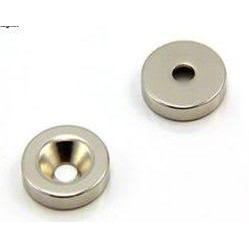 5 viên Nam châm tròn 10x3 lỗ 4,2mm, loại nam châm trắng đất hiếm có lỗ bắt vít