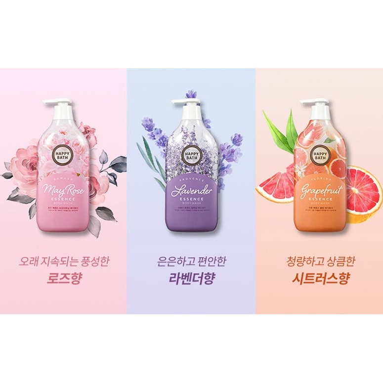 Sữa tắm happy bath 900ml