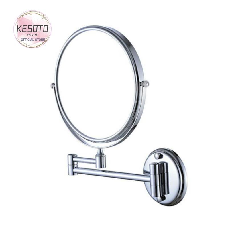 Gương Trang Điểm Hai Mặt Phóng Đại 5X / 1X Gắn Tường Tiện Dụng