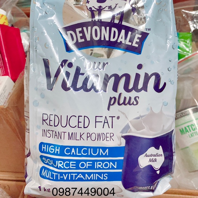 Sữa bột DEVONDALE VITAMIN PLUS