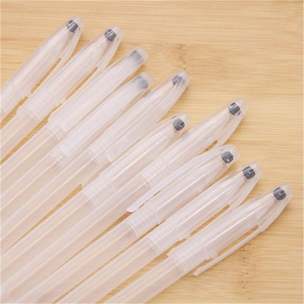 Vỏ Bút Gel Trong Suốt Có Tay Cầm Dành Cho Học Sinh / Văn Phòng