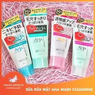 Sữa rửa mặt aha wash cleansing 120g nhật bản