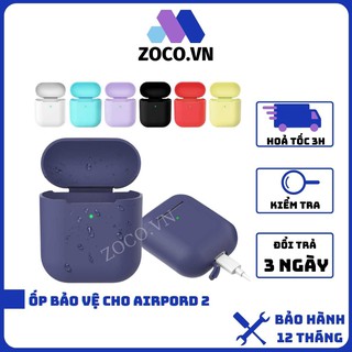 Bao da airpod 2 / ốp airpod 2 siêu cute nhựa dẻo siêu bền [TẶNG MÓC KHÓA]