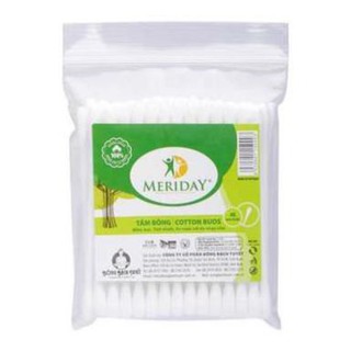 Tăm Bông Meriday Bông Bạch Tuyết chính hãng