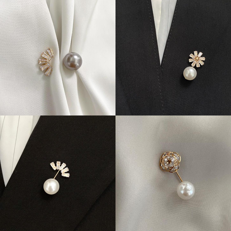 Ghim cài áo kiểu dáng thời trang Hàn Quốc