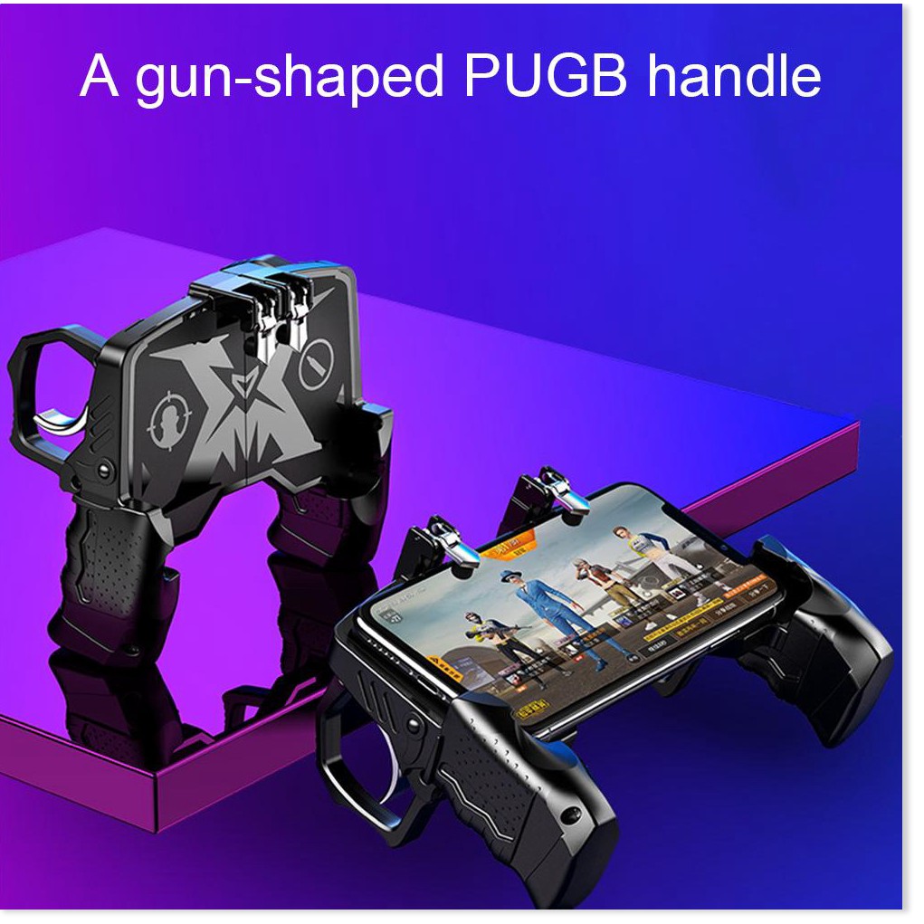 Tay cầm chơi game 4 ngón thiết bị kết nối hỗ trợ PUBG K21 Tay cầm không ồn nút bắn nhanh thượng hạng cho trò chơi PUBG R | BigBuy360 - bigbuy360.vn