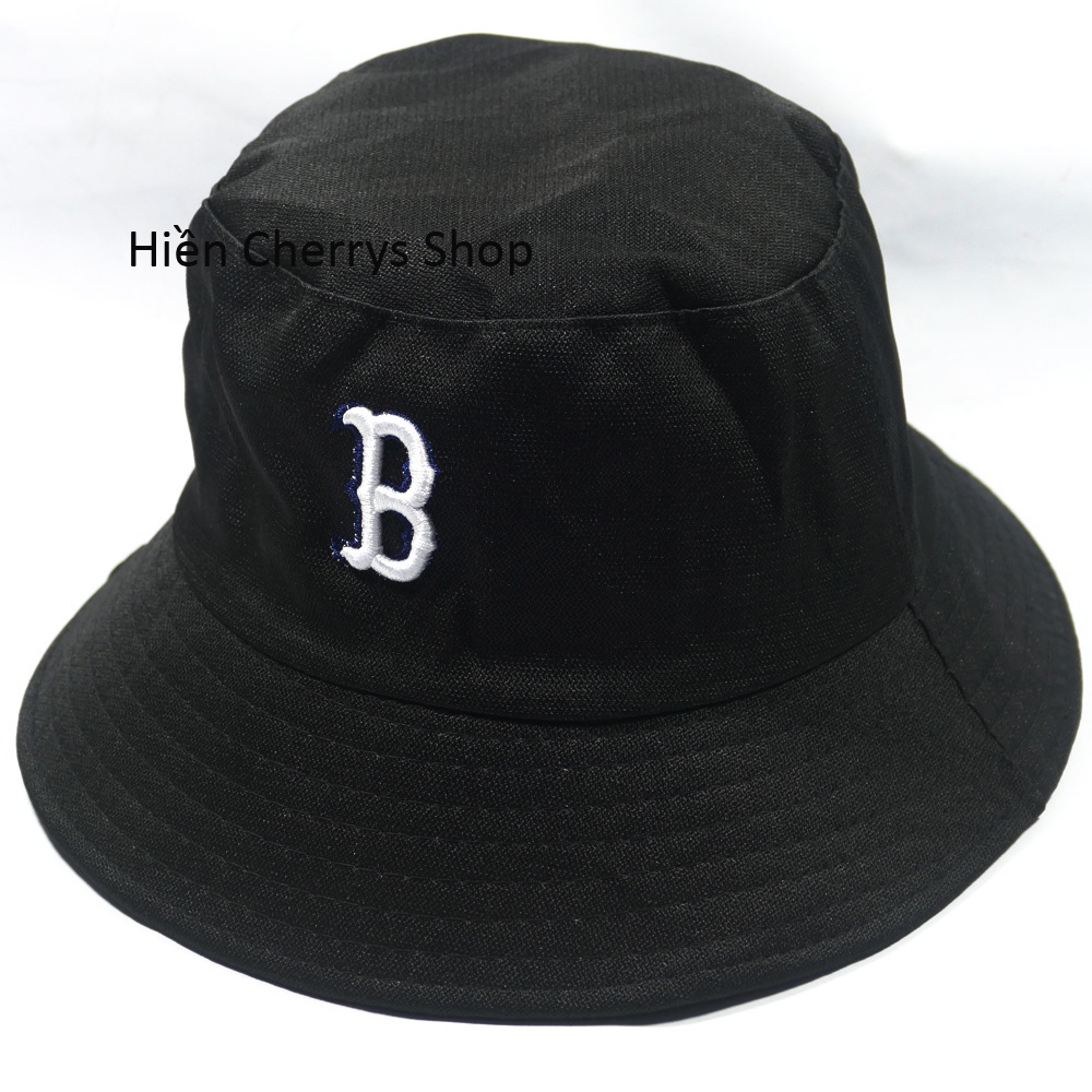 Nón bucket tai bèo thêu chữ B &amp; 68 Sports chất liệu vải Cotton cao cấp thoáng mát mà hợp thời trang
