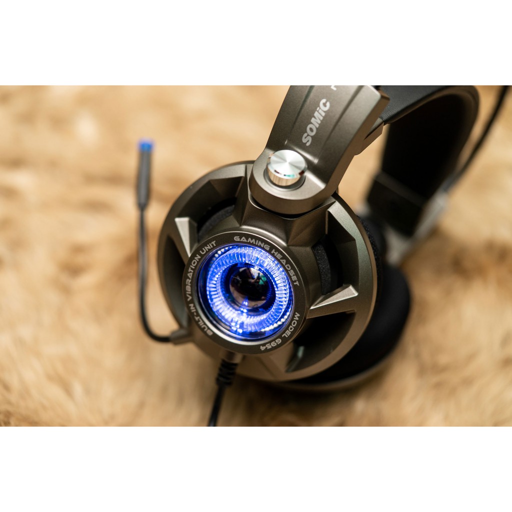 Tai nghe headphone chuyên Game Somic G954 LED - USB Sound 7.1 (Hãng phân phối chính thức)