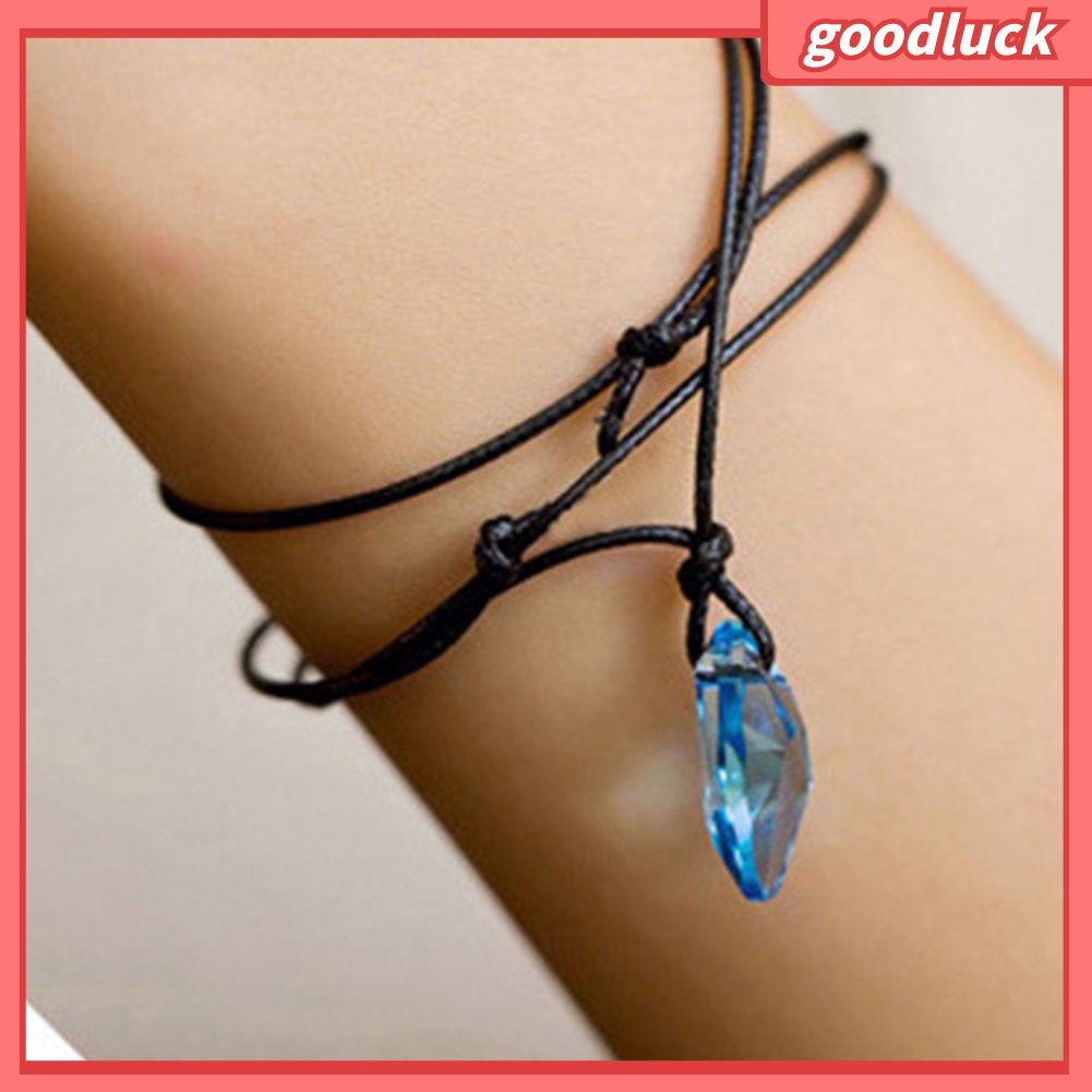 Vòng cổ Mặt Pha Lê Giả Thời Trang Cho Nam Và Nữ