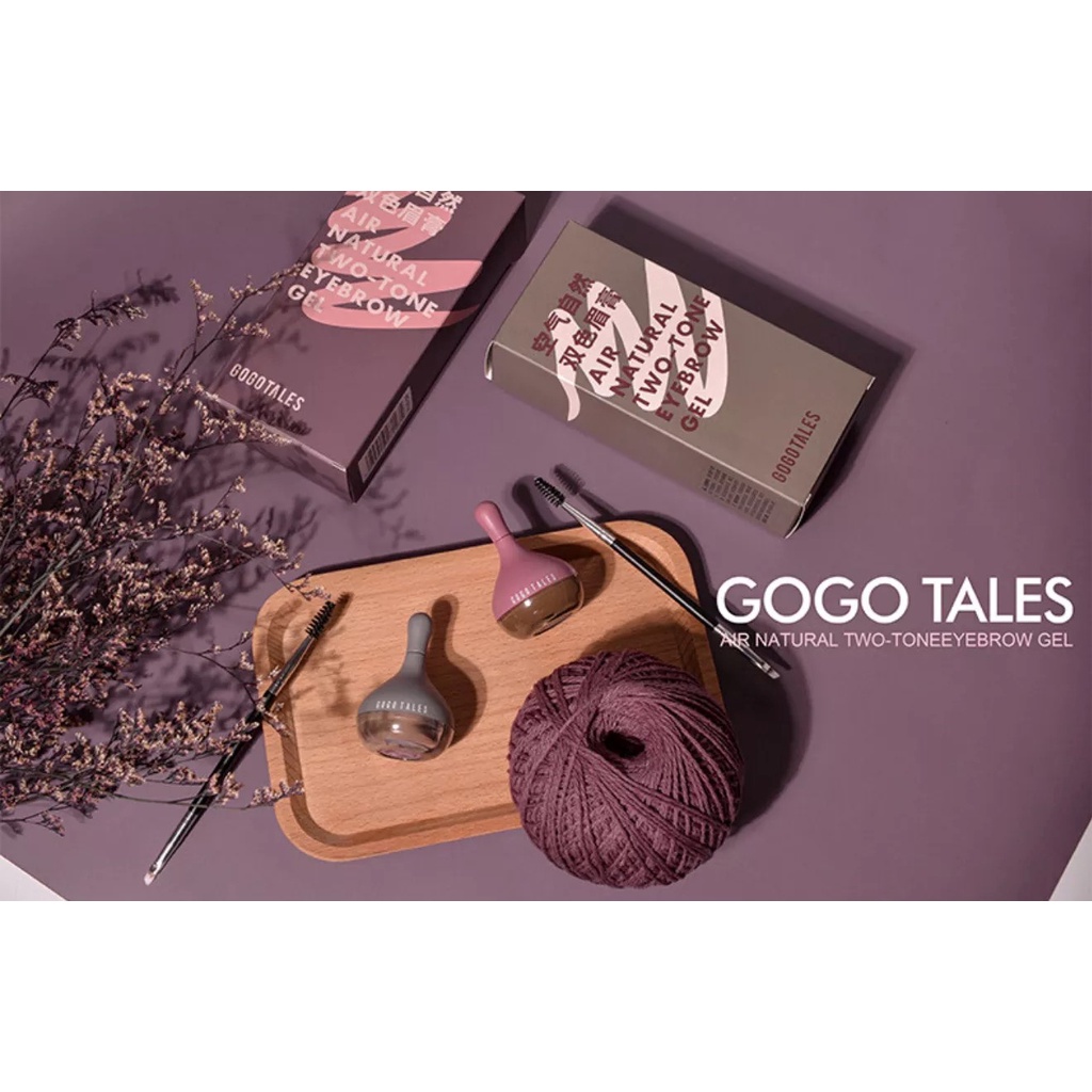 Sáp kẻ mày Gogo Tales Air Natural Two-Tone