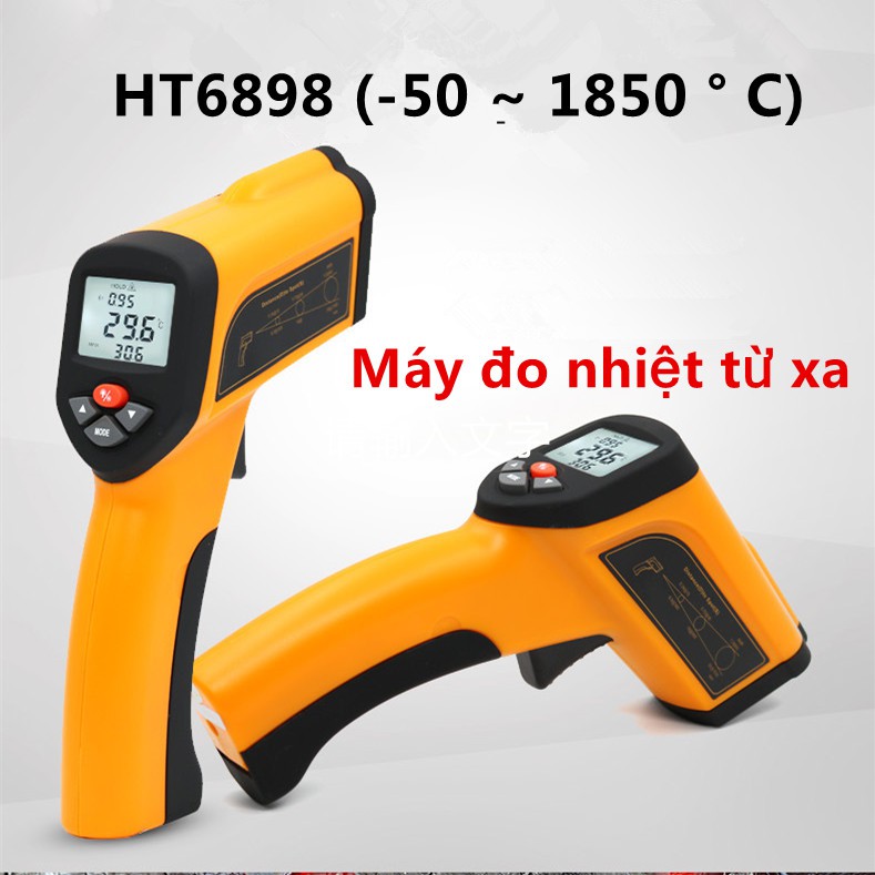 Máy đo nhiệt từ xa đến 1850 độ HT-6898